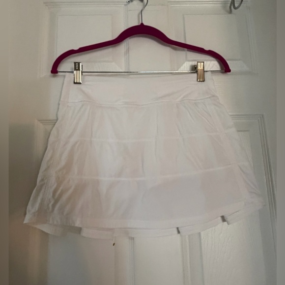 Lululemon Pace Rival Skirt in White - Picture 3 of 16